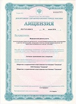 Лицензия, страница 1